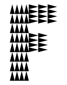 pattern font bold