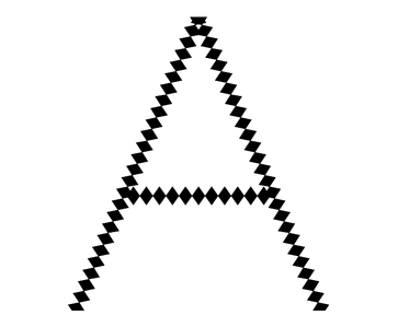 spiky font light