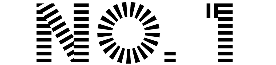 striped font