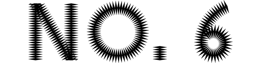spiky font