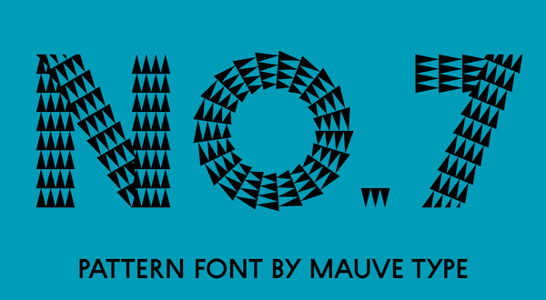 pattern font