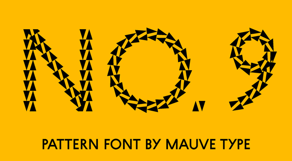 triangle font