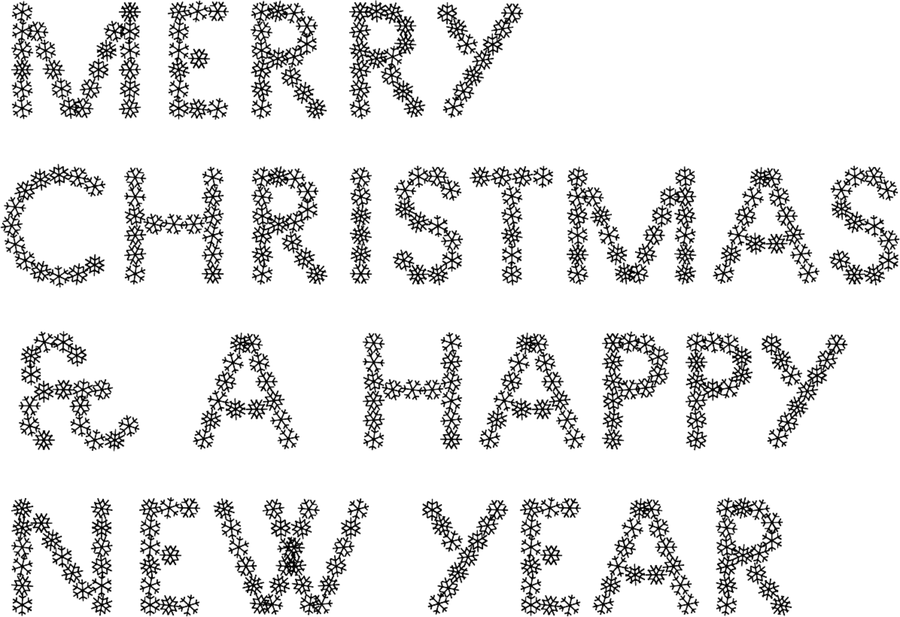 pattern font: Pattern No. 7